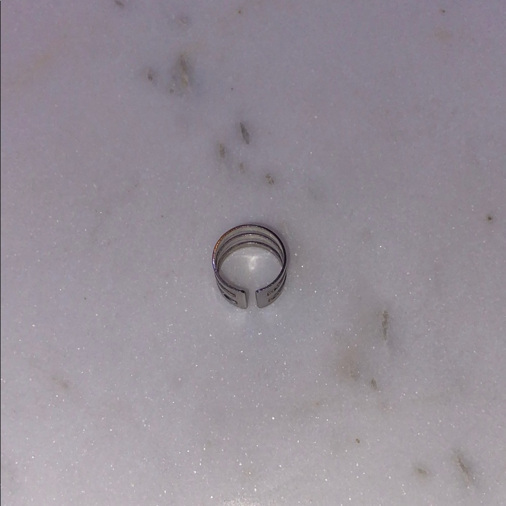 Silver Adjustable Ring